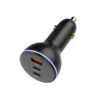 160W 3 USB Super Fast Car charger C102
