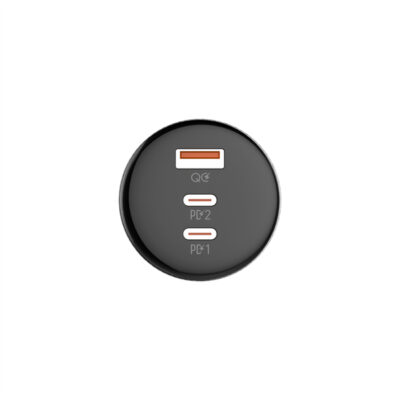 160W 3 USB Super Fast Car charger C102