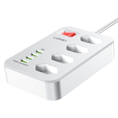 4 AC Outlets Brazilian Power Strip SBR4410
