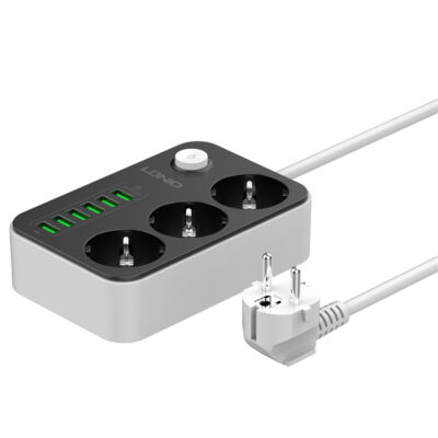 3 AC Outlets EU Power Strip SE3631