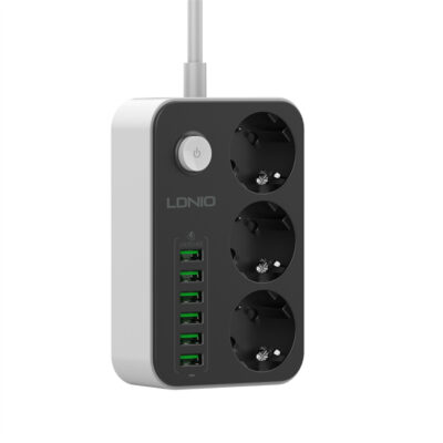 3 AC Outlets EU Power Strip SE3631