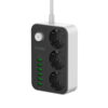 3 AC Outlets EU Power Strip SE3631