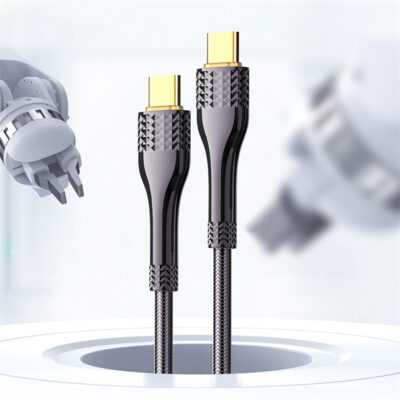 65W Woven Aluminum Foil USB3.0 Data Cable LC651 LC652