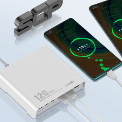 120W Multi-ports Desktop Charging Station Q605