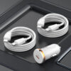 27W Mini Size USB-C Fast Car charger C22Q