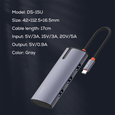 5 In 1 Usb C Dock Station DS-15U