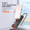 6 In 1 Usb C Dock Station DS-26H