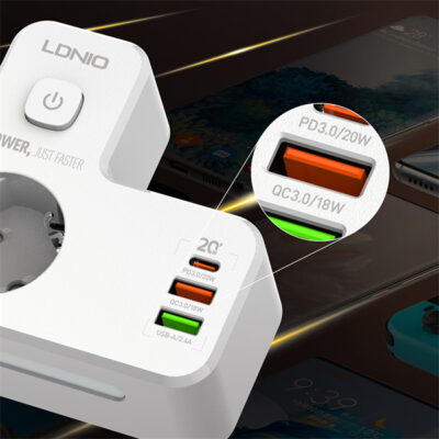 Portable Electrical Extension Socket SE2337