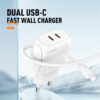 30W Dual USB-C Fast Charger Q233