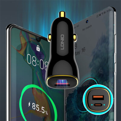 60W PD QC Super Fast Car charger C103