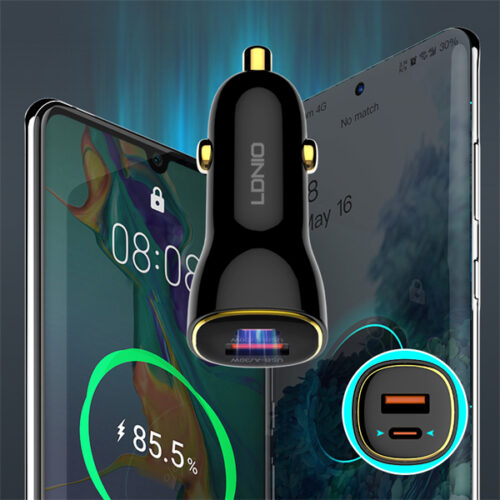 60W PD QC Super Fast Car charger C103