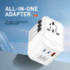 3 USB Ports 45W GaN Travel Adapter Z8