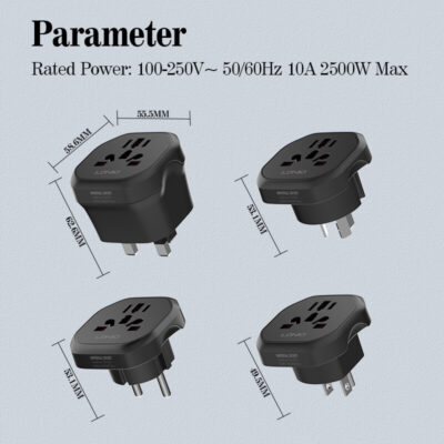 Travel adapter Z7 conversion socket