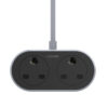 2 AC Outlet UK Extension Power Socket SK2097