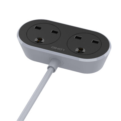 2 AC Outlet UK Extension Power Socket SK2097