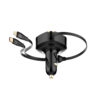 30W Wired Type-C OR Lightning Ultra Fast Car Charger C107