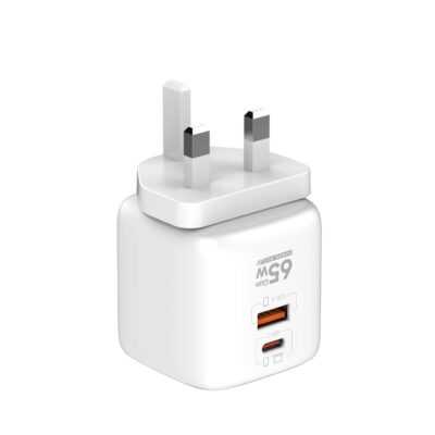 65W PD&QC U.S. Socket Multi-Adapter Fast Charger Q2617