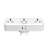 3 AC Outlets Portable Extension Power Socket SC3317