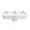 3 AC Outlets Portable Extension Power Socket SC3317
