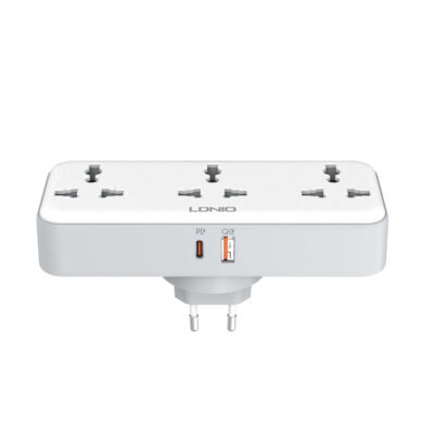 3 AC Outlets Portable Extension Power Socket SC3317