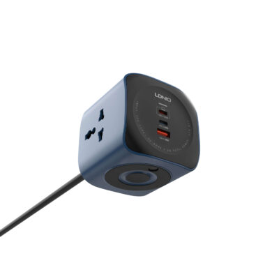 6 in 1 Power Socket Adapter Desktop Charger SC3319