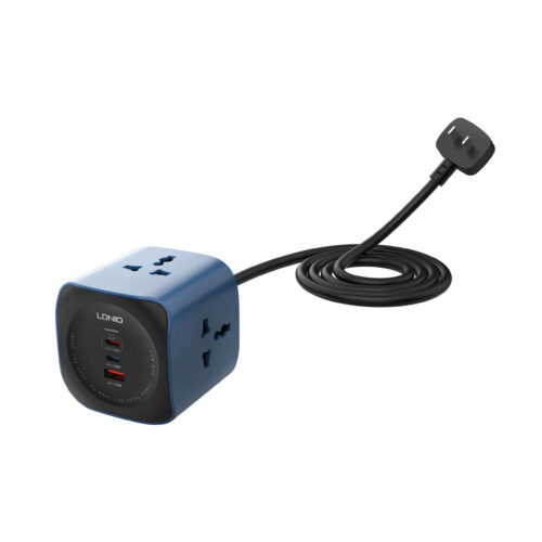 6 in 1 Power Socket Adapter Desktop Charger SC3319