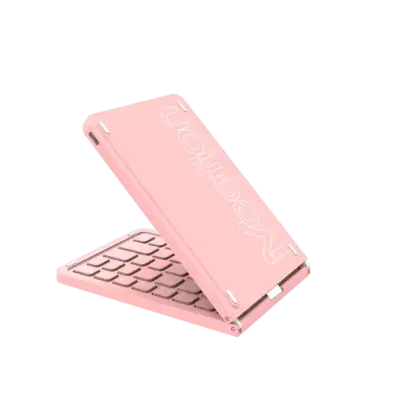 Bluetooth Pink Folding keyboard