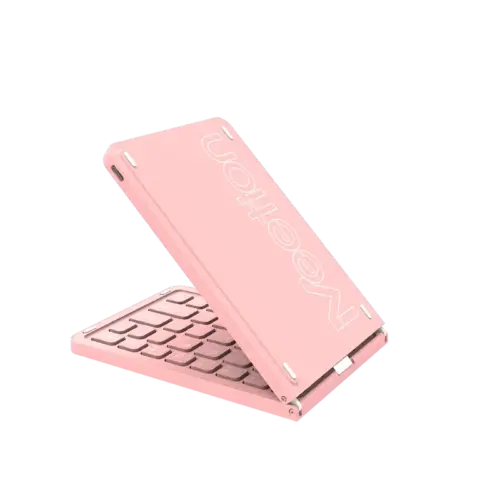 Bluetooth Pink Folding keyboard