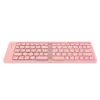 Bluetooth Pink Folding keyboard