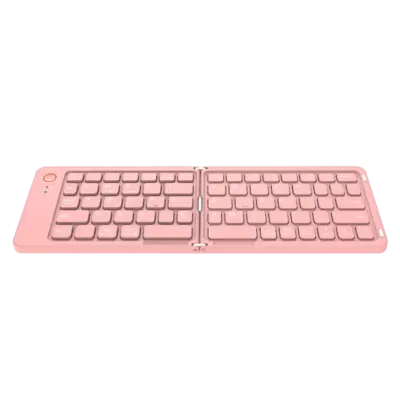 Bluetooth Pink Folding keyboard