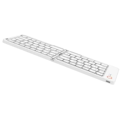 Bluetooth White Folding keyboard