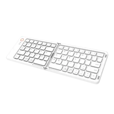 Bluetooth White Folding keyboard