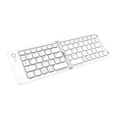 Bluetooth White Folding keyboard