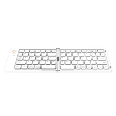 Bluetooth White Folding keyboard