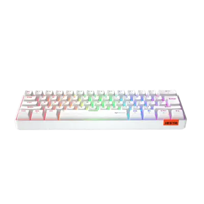 WHITE 60% GAMING KEYBOARD