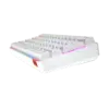 WHITE 60% GAMING KEYBOARD