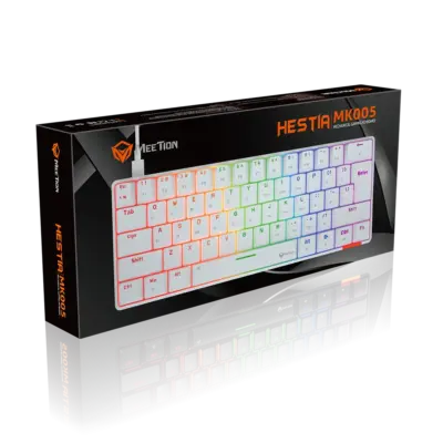 WHITE 60% GAMING KEYBOARD