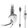 RGB BACKLIT WHITE GAMING HEADSET