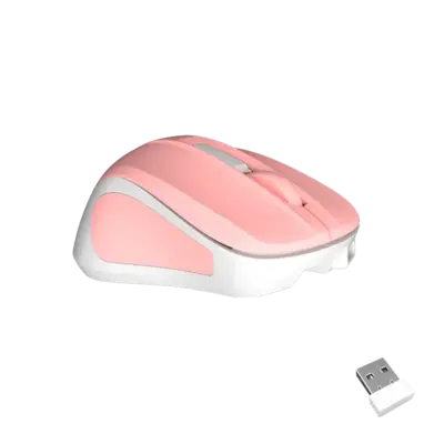 Silent Mini 2.4GPink Optical Wireless Mouse