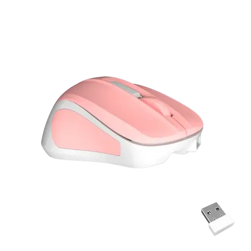 Silent Mini 2.4GPink Optical Wireless Mouse