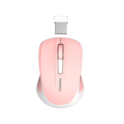 Silent Mini 2.4GPink Optical Wireless Mouse