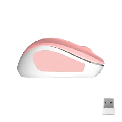 Silent Mini 2.4GPink Optical Wireless Mouse