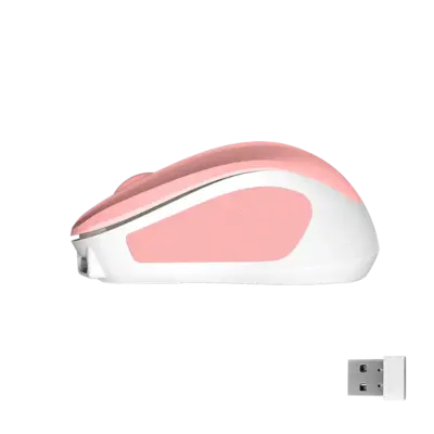Silent Mini 2.4GPink Optical Wireless Mouse