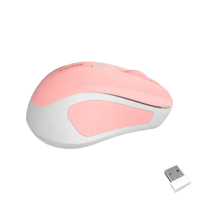 Silent Mini 2.4GPink Optical Wireless Mouse