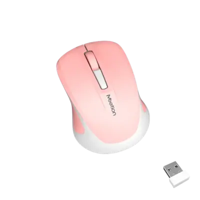 Silent Mini 2.4GPink Optical Wireless Mouse