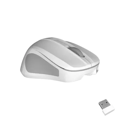 Silent Mini 2.4GWhite Optical Wireless Mouse