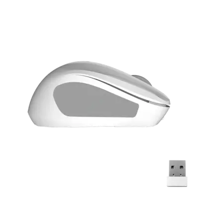 Silent Mini 2.4GWhite Optical Wireless Mouse