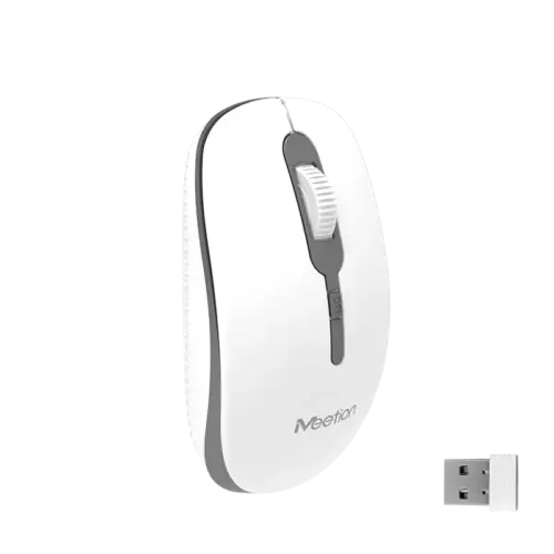 2.4G USB Gray Wireless Optical Mouse