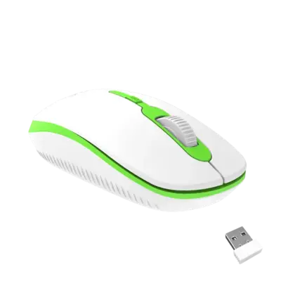 2.4G USB Green Wireless Optical Mouse