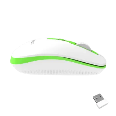2.4G USB Green Wireless Optical Mouse